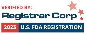 Image of FDA 2023 verified registrant.